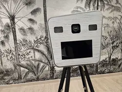 Détail de l’écran de la borne Funny Selfie
